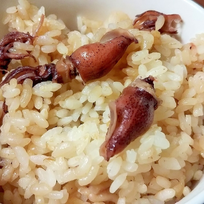 ~また食べたくなる~ホタルイカの炊き込みご飯